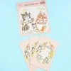 Mofusand x Sanrio Characters Spring Blooms Letter Set