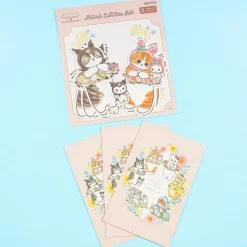Mofusand x Sanrio Characters Spring Blooms Letter Set