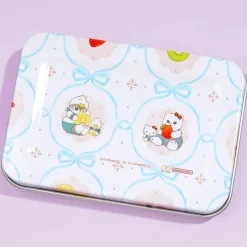 Mofusand x Sanrio Characters Memo Pad With Tin Case