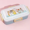 Mofusand x Sanrio Characters Rectangular Bento Box
