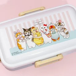 Mofusand x Sanrio Characters Rectangular Bento Box