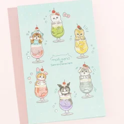 Mofusand x Sanrio Characters Cream Soda Letter Set