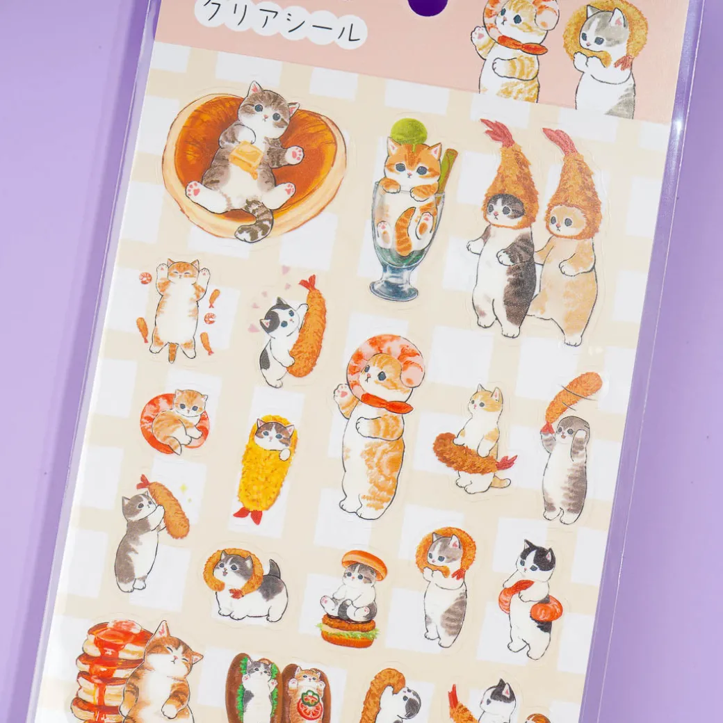 Mofusand Yummy Kitty Stickers