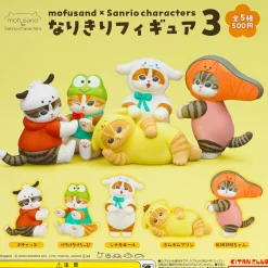 Mofusand×Sanrio Characters Cosplay Figure Gachapon