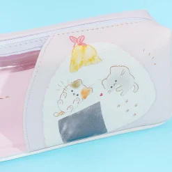Mogunyan Cat Onigiri Pencil Case