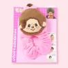 Monchhichi Fluffy Face Scrunchie