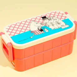 Moomin Milk Time Double Layer Lunch Box Set