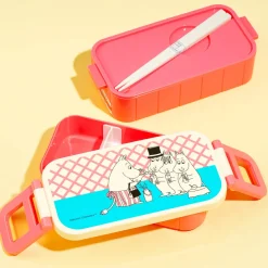 Moomin Milk Time Double Layer Lunch Box Set
