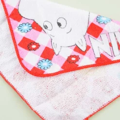 Moomin Mini Towel - Flower Checkered