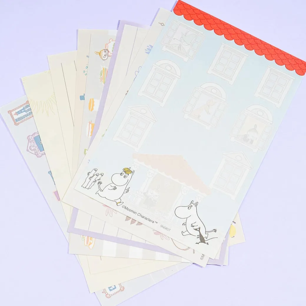 Moomin Yashiki Letter Set