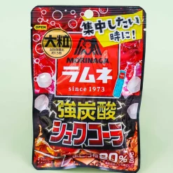 Morinaga Large Grain Ramune Candy - Strong Carbonated Shuwa Cola