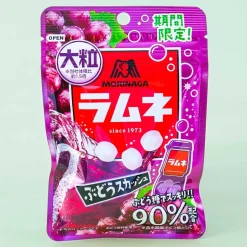Morinaga Large Ramune Candy - Grape Squash