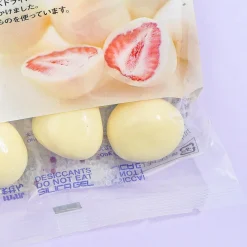MUJI White Chocolate Coated Strawberry