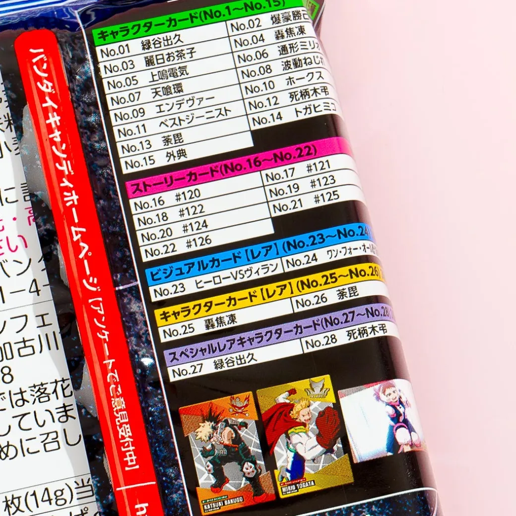 My Hero Academia Strawberry Cream Wafer With Card