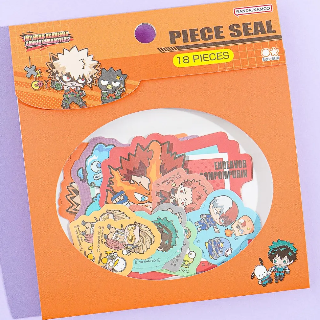 My Hero Academia x Sanrio Characters Piece Seal Set B