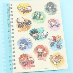 My Hero Academia x Sanrio Characters B6 Spiral Notebook