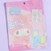 My Melody & Flat Die-Cut Point Face Pack - Peach