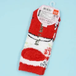 My Melody & Flowers Fluffy Socks