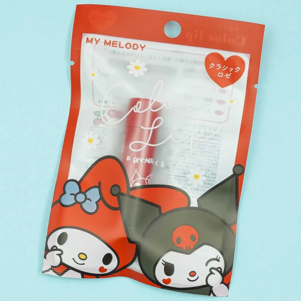 My Melody & Kuromi Color Lip Balm - Cherry