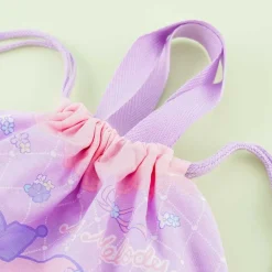 My Melody & Kuromi Fancy Flowery Drawstring Pouch