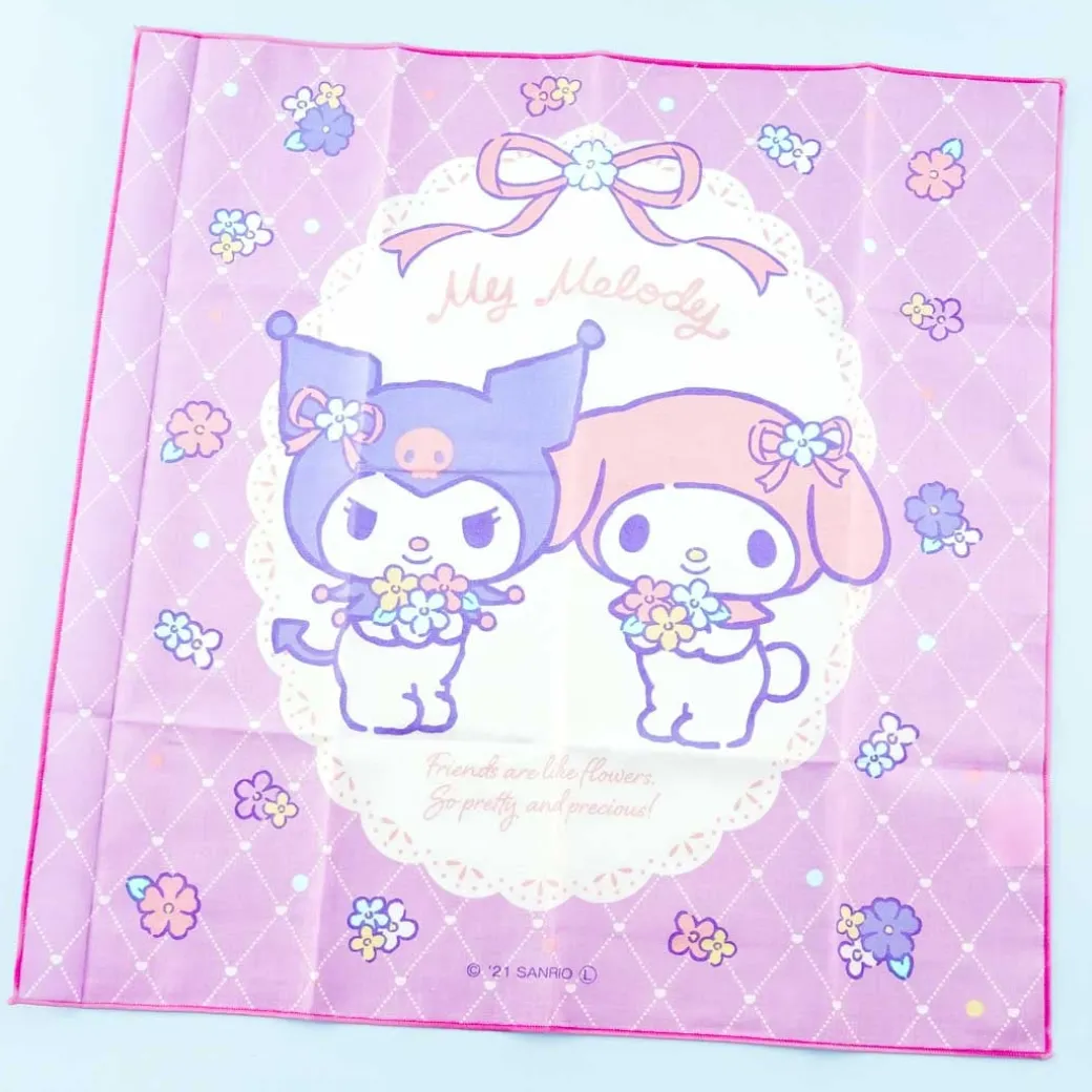 My Melody & Kuromi Floral Friends Lunch Cloth