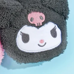 My Melody & Kuromi Fuzzy Slippers With Hot Pack Pockets