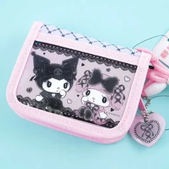 My Melody & Kuromi Gothic Lolita Bi-Fold Wallet