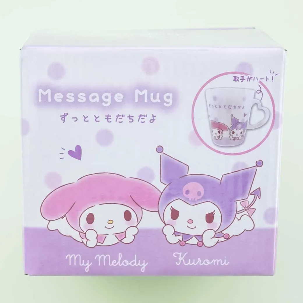 My Melody & Kuromi Heart Mug