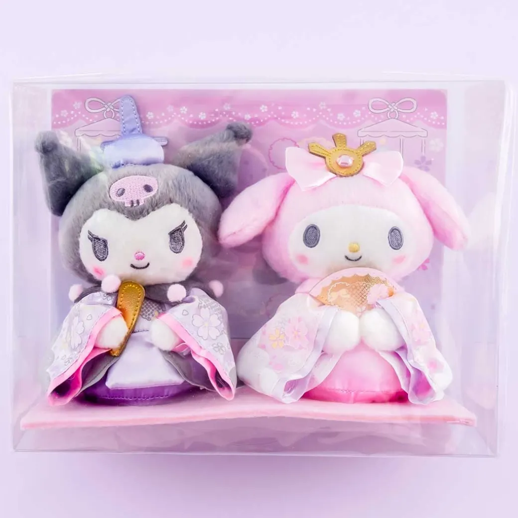 My Melody & Kuromi Hinamatsuri Plushie Doll Set
