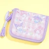 My Melody & Kuromi Picnic Time Wallet With Neck Strap