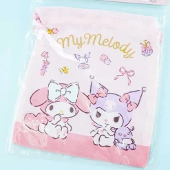 My Melody & Kuromi Playtime Drawstring Bag