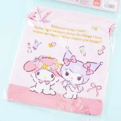My Melody & Kuromi Playtime Drawstring Bag
