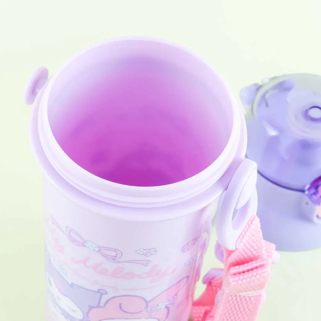 My Melody & Kuromi Springtime One-Touch Water Bottle