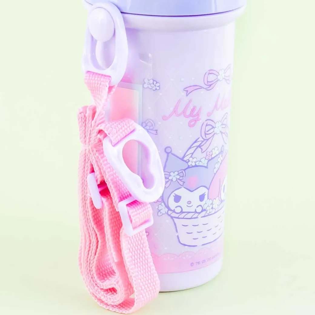 My Melody & Kuromi Springtime One-Touch Water Bottle