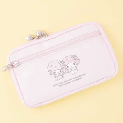 My Melody & My Sweet Piano Ribbons All Over Multipurpose Pouch