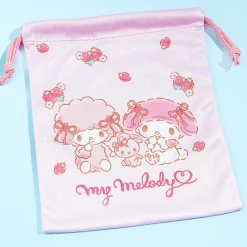 My Melody & My Sweet Piano Strawberry Mirror & Hairbrush Set