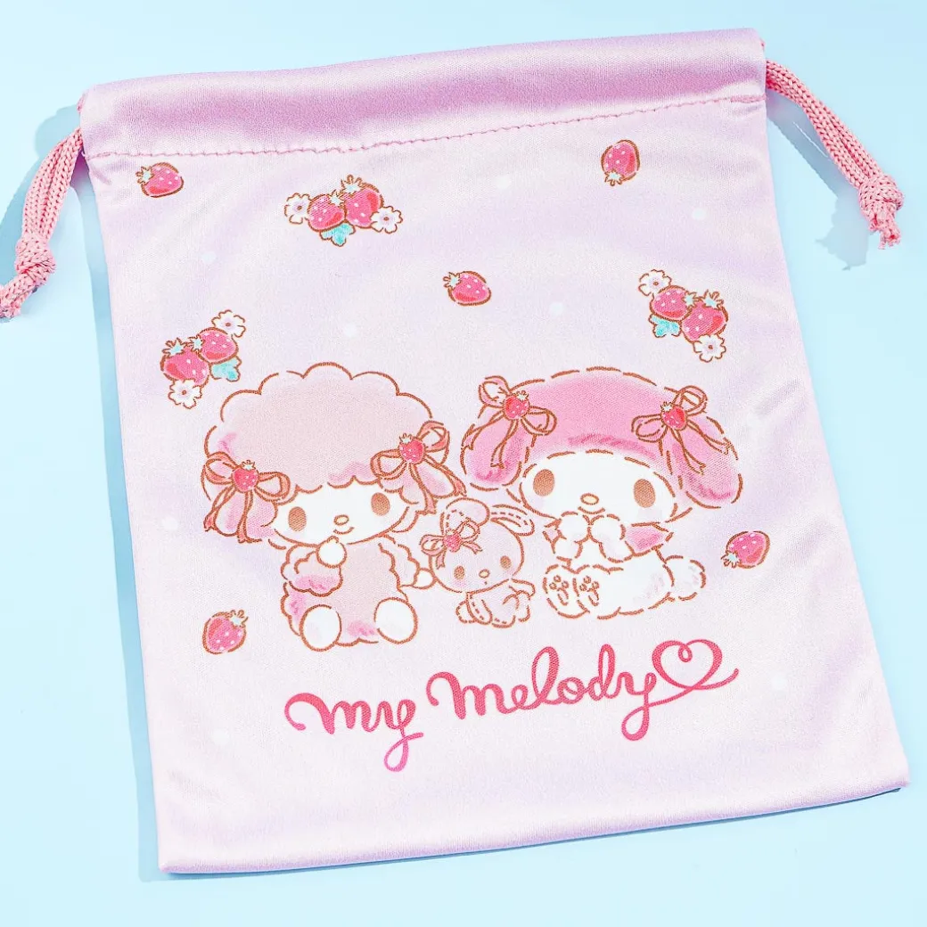 My Melody & My Sweet Piano Strawberry Mirror & Hairbrush Set