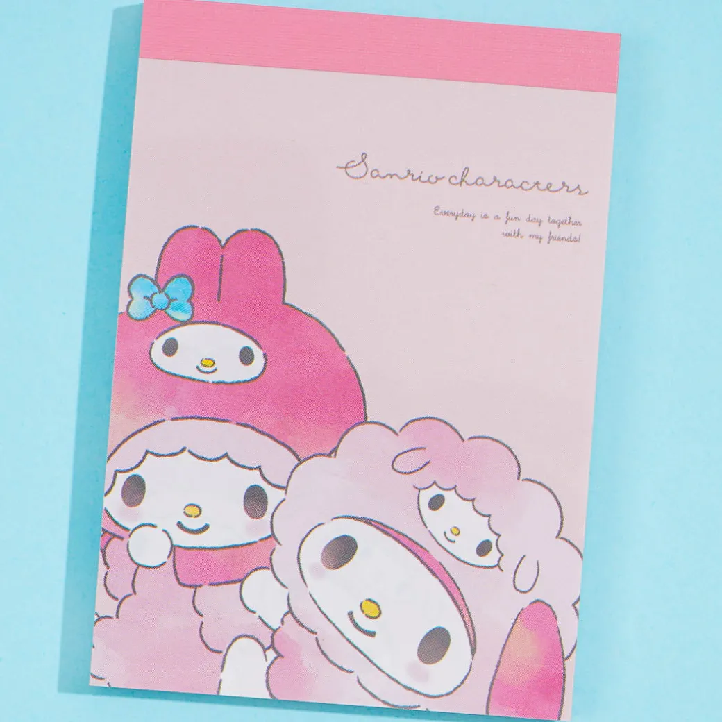 My Melody & My Sweet Piano Hug Memo Pad