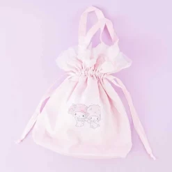 My Melody & My Sweet Piano Frilly Drawstring Pouch