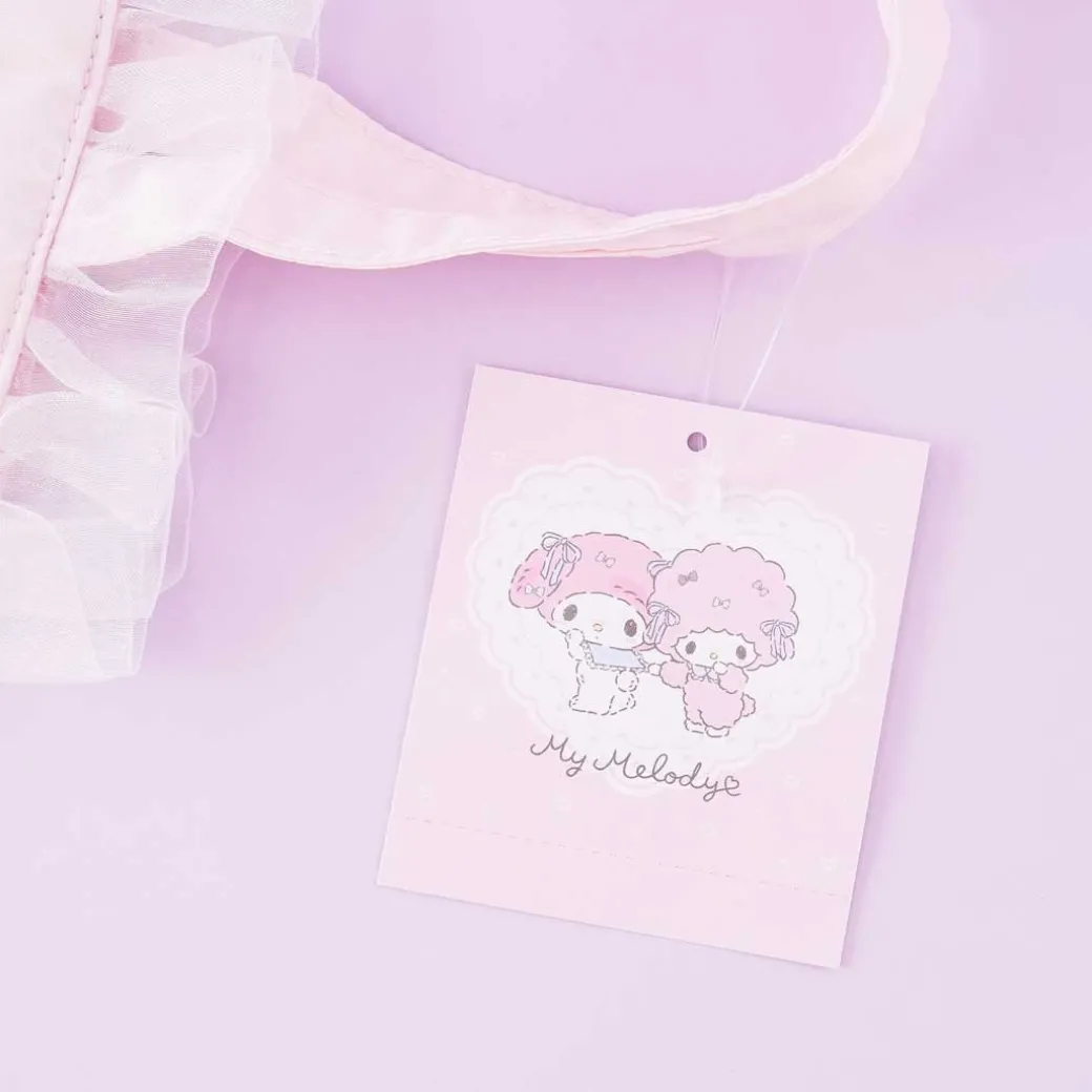 My Melody & My Sweet Piano Frilly Drawstring Pouch