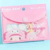My Melody & My Sweet Piano Sticker Flakes With Pouch