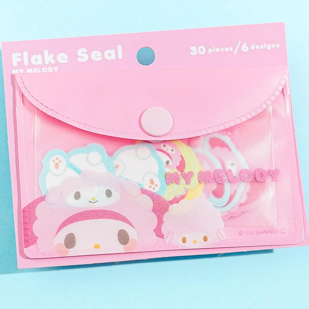 My Melody & My Sweet Piano Sticker Flakes With Pouch