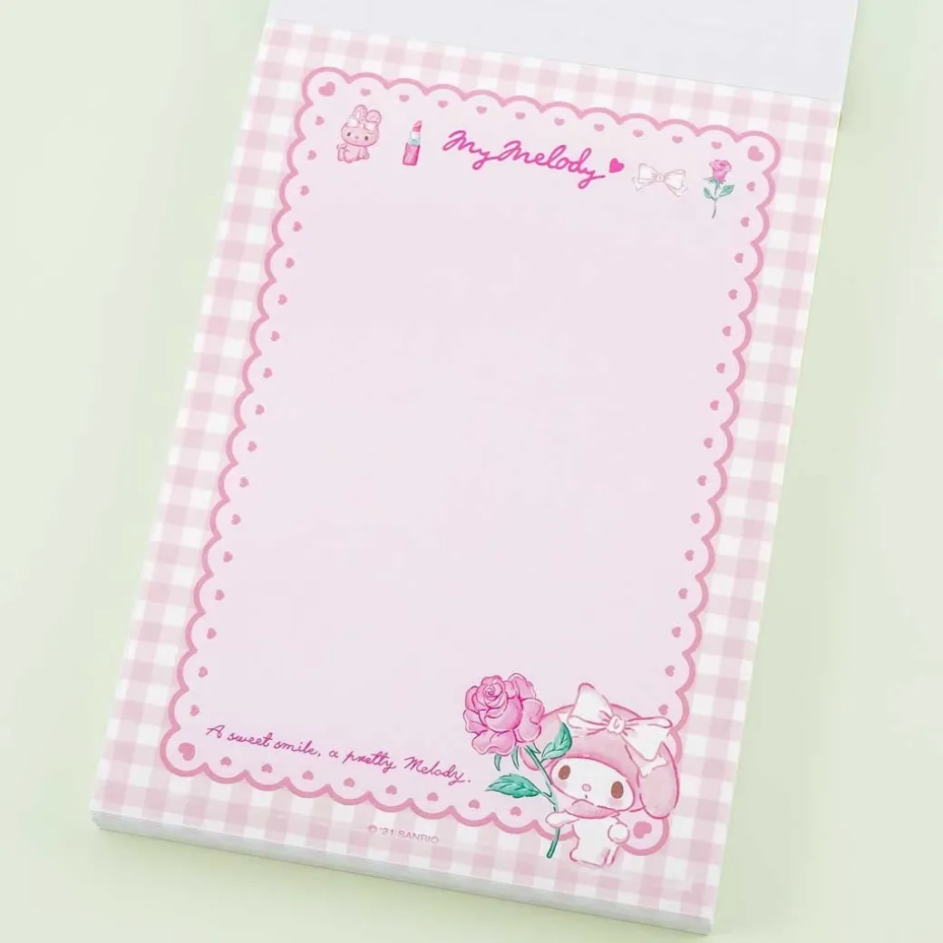 My Melody & My Sweet Piano Springtime A6 Memo Pad