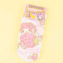 My Melody & My Sweet Piano Strawberry Socks