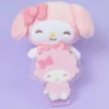 My Melody & My Sweet Piano Plush Charm With Acrylic Badge