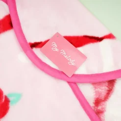 My Melody & Ribbons Shoulder Blanket