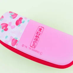 My Melody & Strawberries Zippered Eyeglass Hard Case