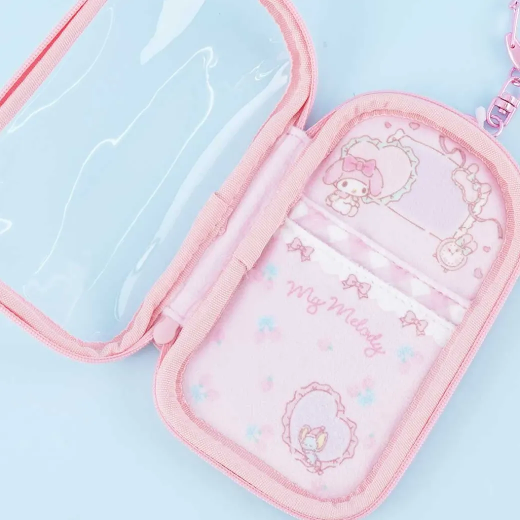 My Melody Acrylic Stand Holder Clear Pouch