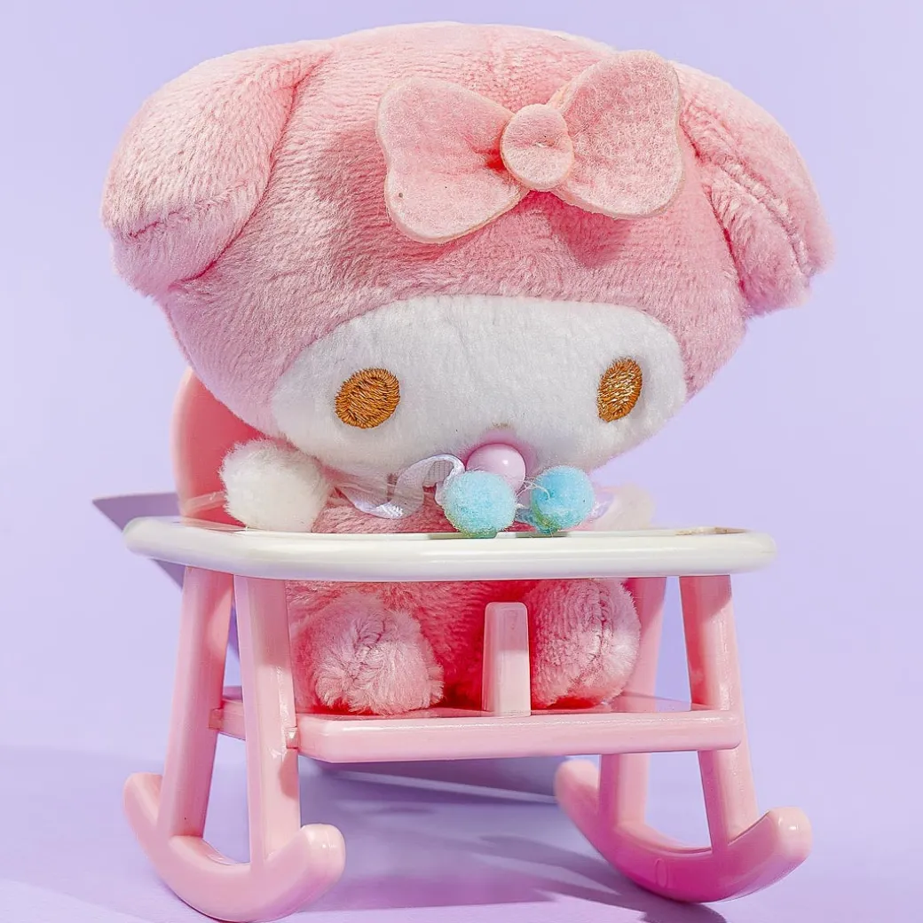 My Melody Baby Plushie Charm With Rocking Chair