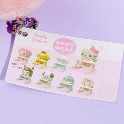 My Melody Baby Plushie Charm With Rocking Chair